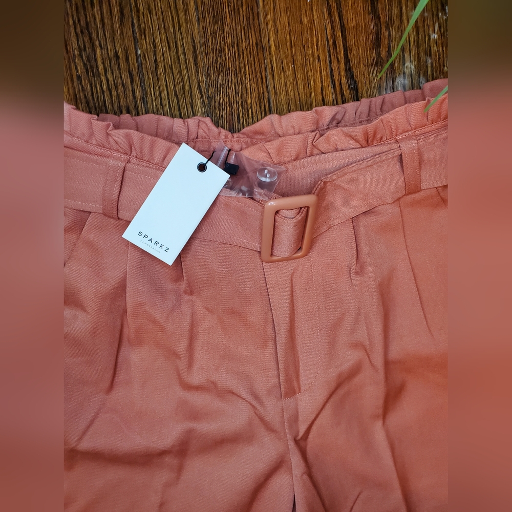 Anthropologie Sparkz Tova Papel waist Pants - Picture 3 of 9